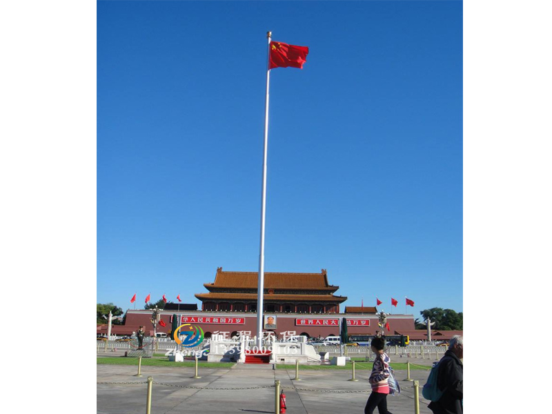 电动锥形旗杆